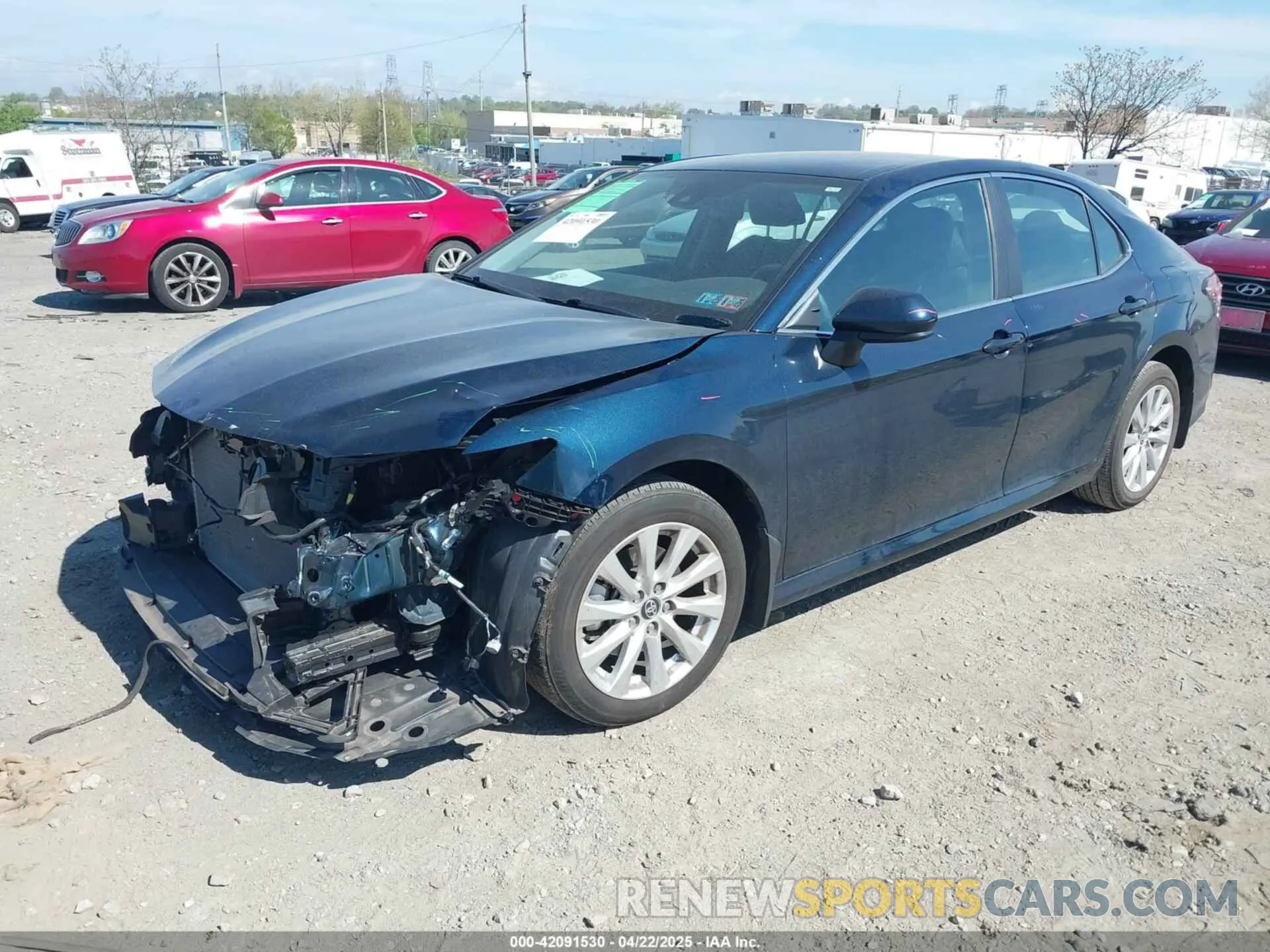 2 Photograph of a damaged car 4T1B11HK3KU254083 TOYOTA CAMRY 2019