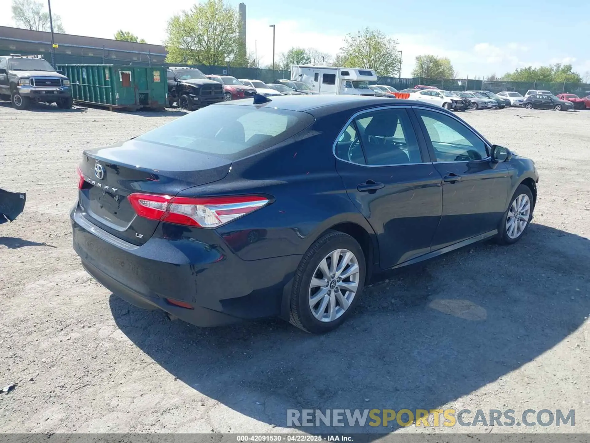 4 Photograph of a damaged car 4T1B11HK3KU254083 TOYOTA CAMRY 2019