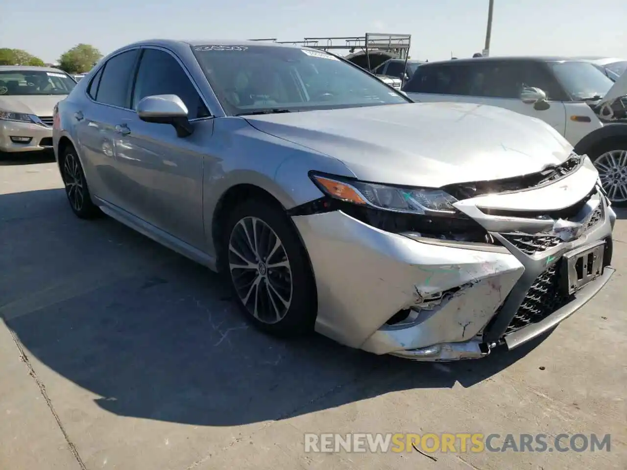 1 Photograph of a damaged car 4T1B11HK3KU255850 TOYOTA CAMRY 2019