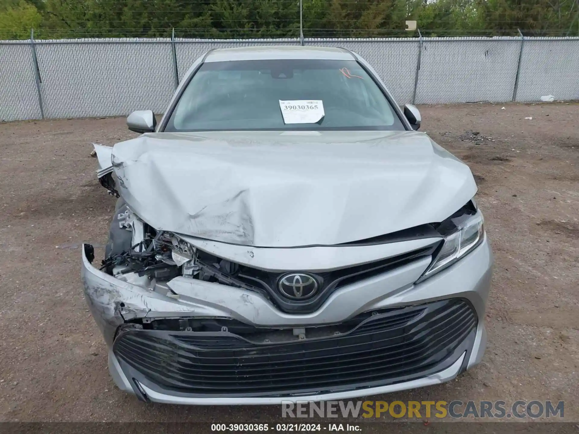 12 Photograph of a damaged car 4T1B11HK3KU257310 TOYOTA CAMRY 2019