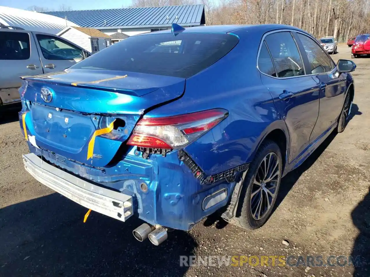 4 Photograph of a damaged car 4T1B11HK3KU258389 TOYOTA CAMRY 2019