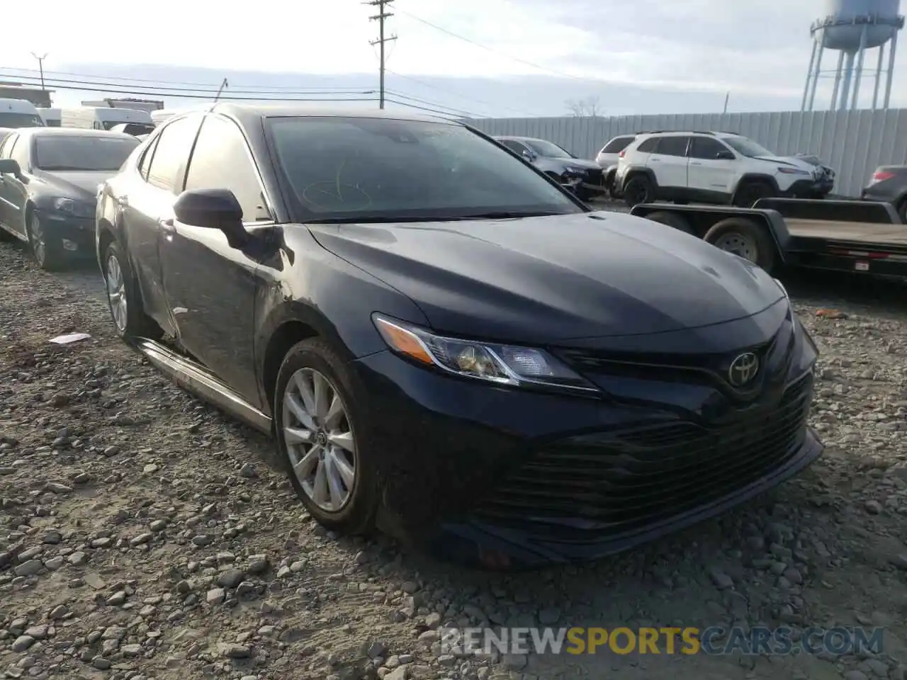 1 Photograph of a damaged car 4T1B11HK3KU258716 TOYOTA CAMRY 2019