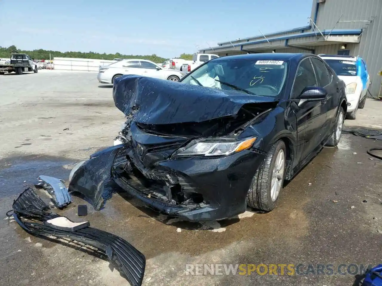 2 Photograph of a damaged car 4T1B11HK3KU261163 TOYOTA CAMRY 2019