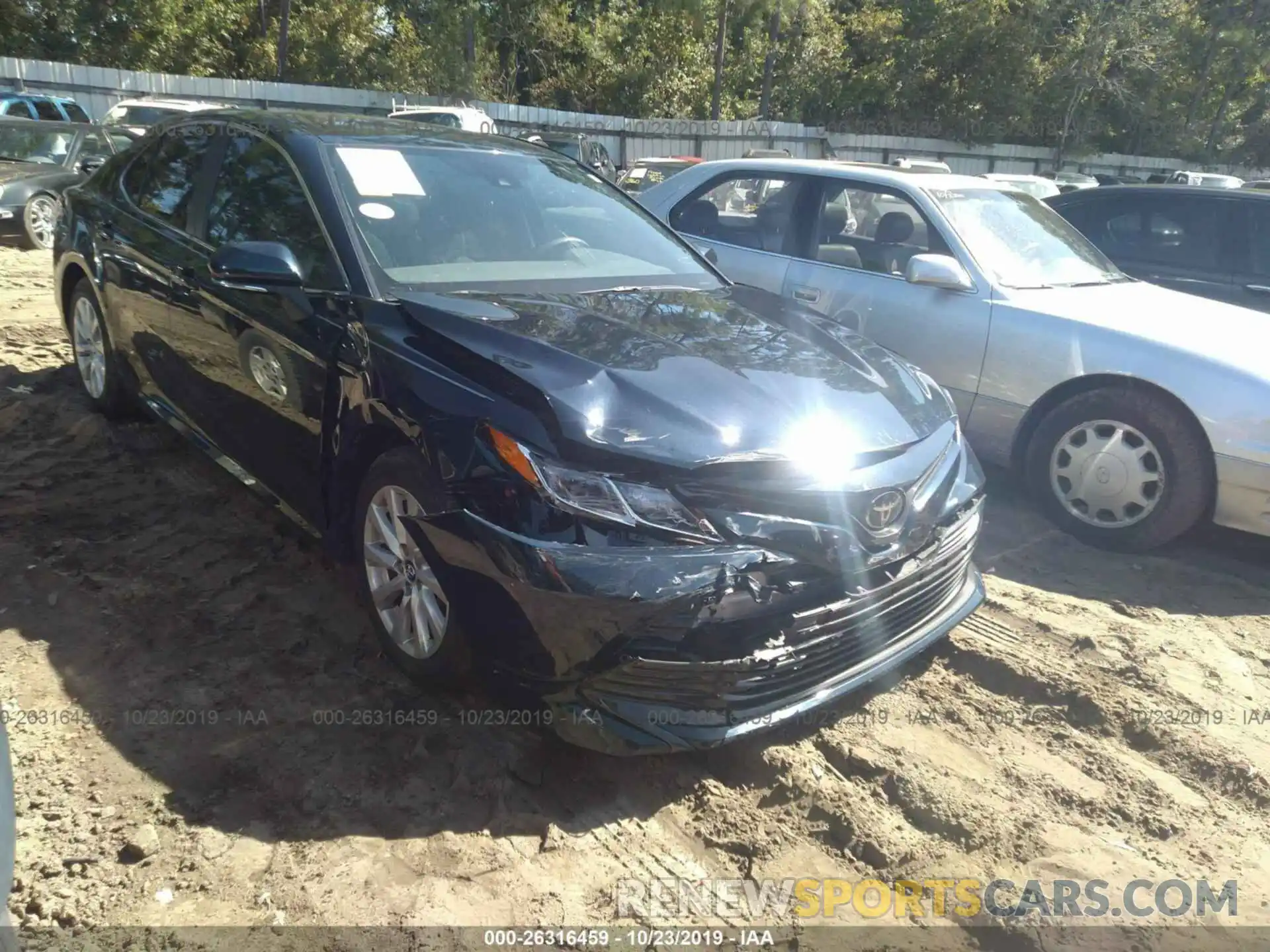 1 Photograph of a damaged car 4T1B11HK3KU261955 TOYOTA CAMRY 2019