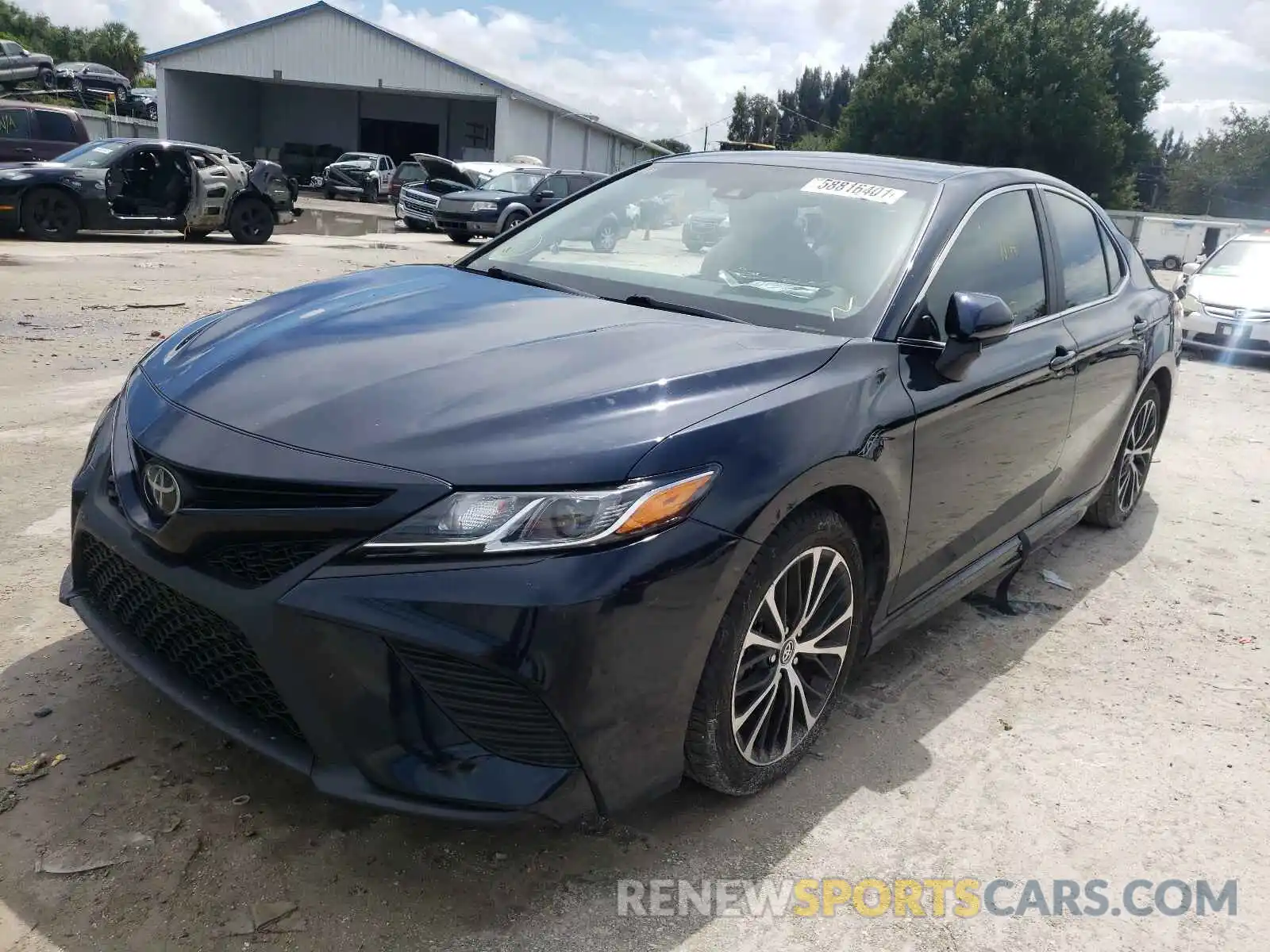 2 Photograph of a damaged car 4T1B11HK3KU263348 TOYOTA CAMRY 2019