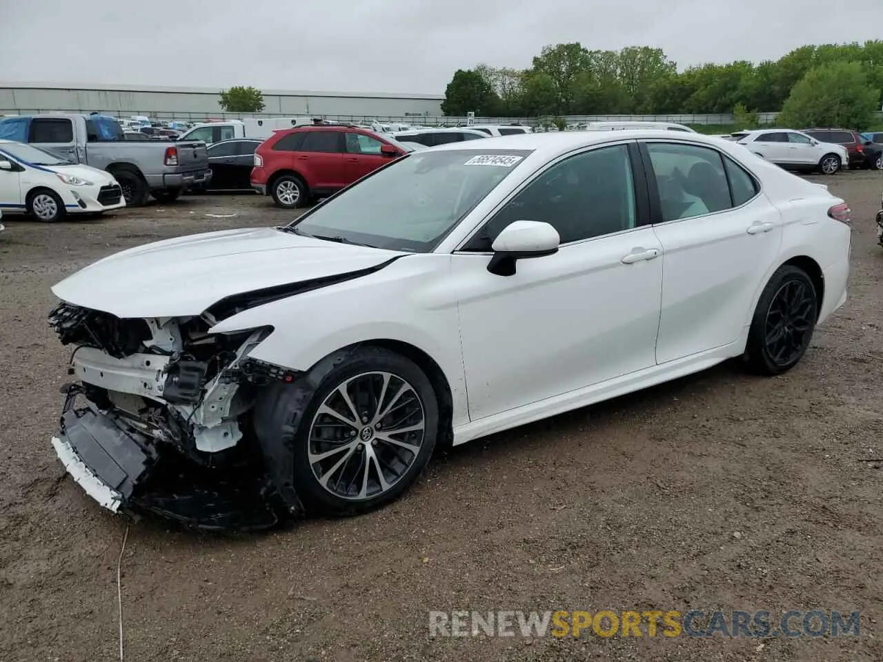 1 Photograph of a damaged car 4T1B11HK3KU264547 TOYOTA CAMRY 2019