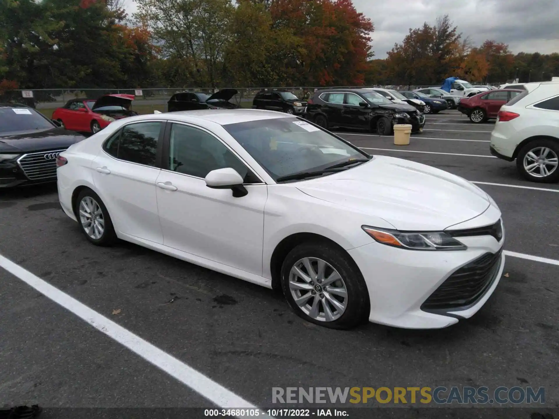 1 Photograph of a damaged car 4T1B11HK3KU269022 TOYOTA CAMRY 2019