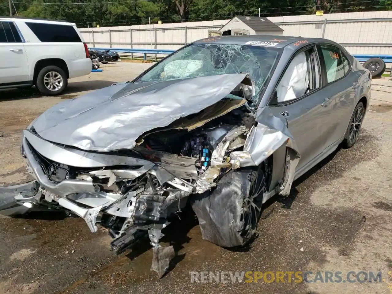 2 Photograph of a damaged car 4T1B11HK3KU269683 TOYOTA CAMRY 2019