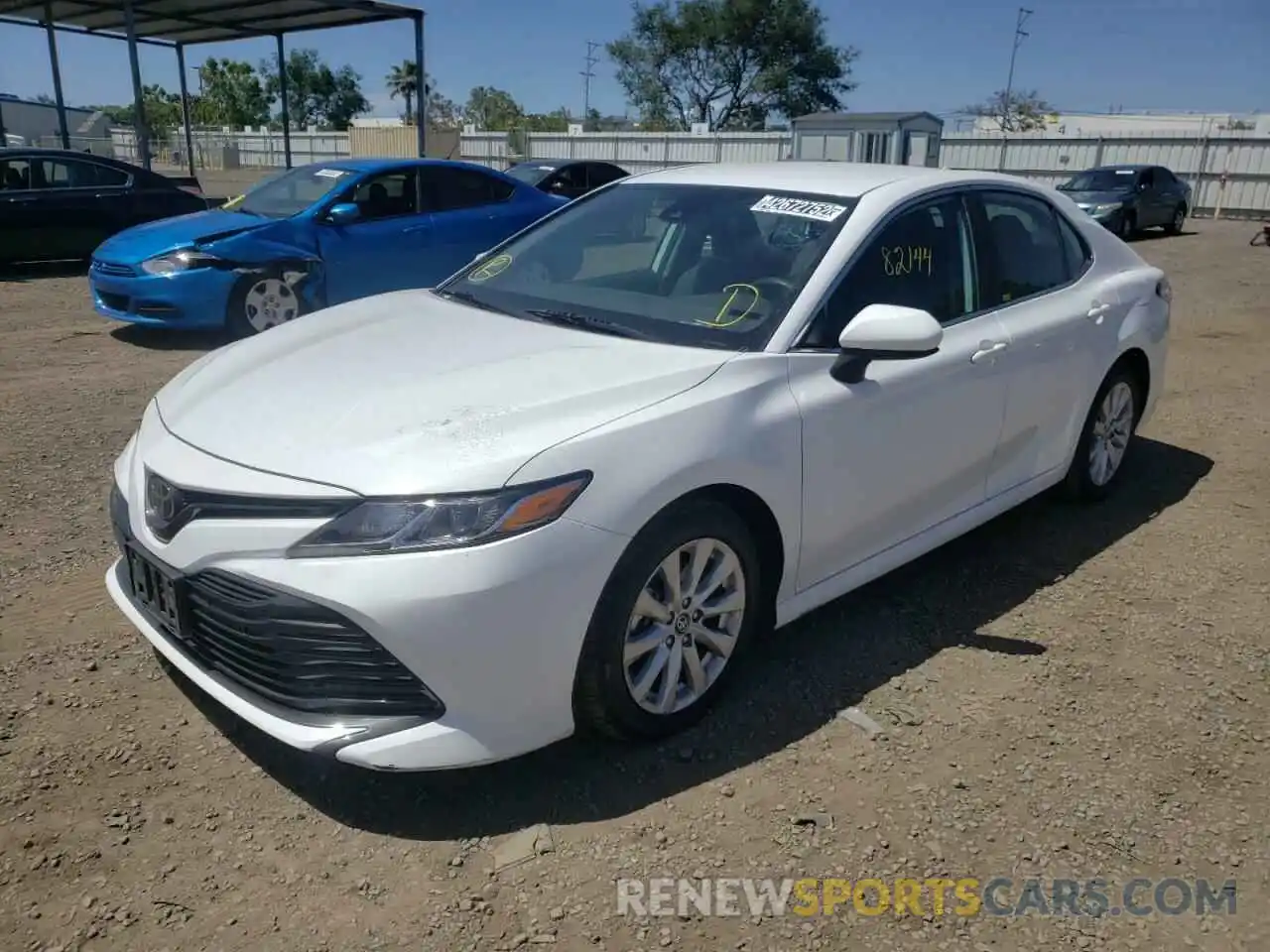 2 Photograph of a damaged car 4T1B11HK3KU270302 TOYOTA CAMRY 2019