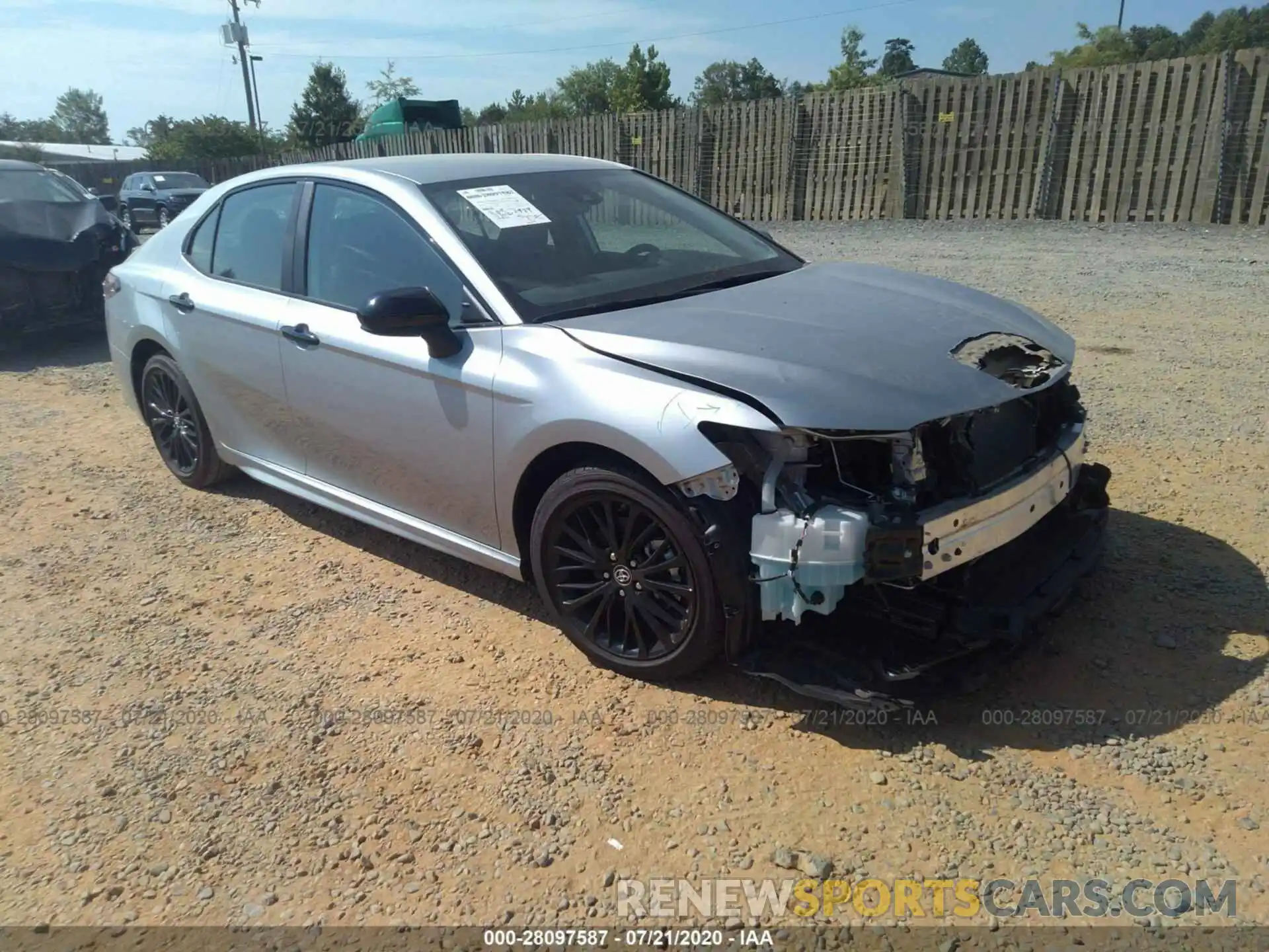 1 Photograph of a damaged car 4T1B11HK3KU270820 TOYOTA CAMRY 2019