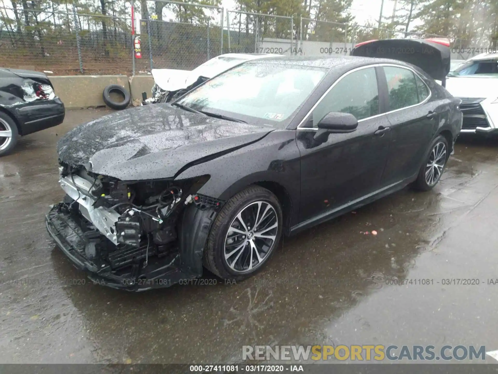 2 Photograph of a damaged car 4T1B11HK3KU273426 TOYOTA CAMRY 2019