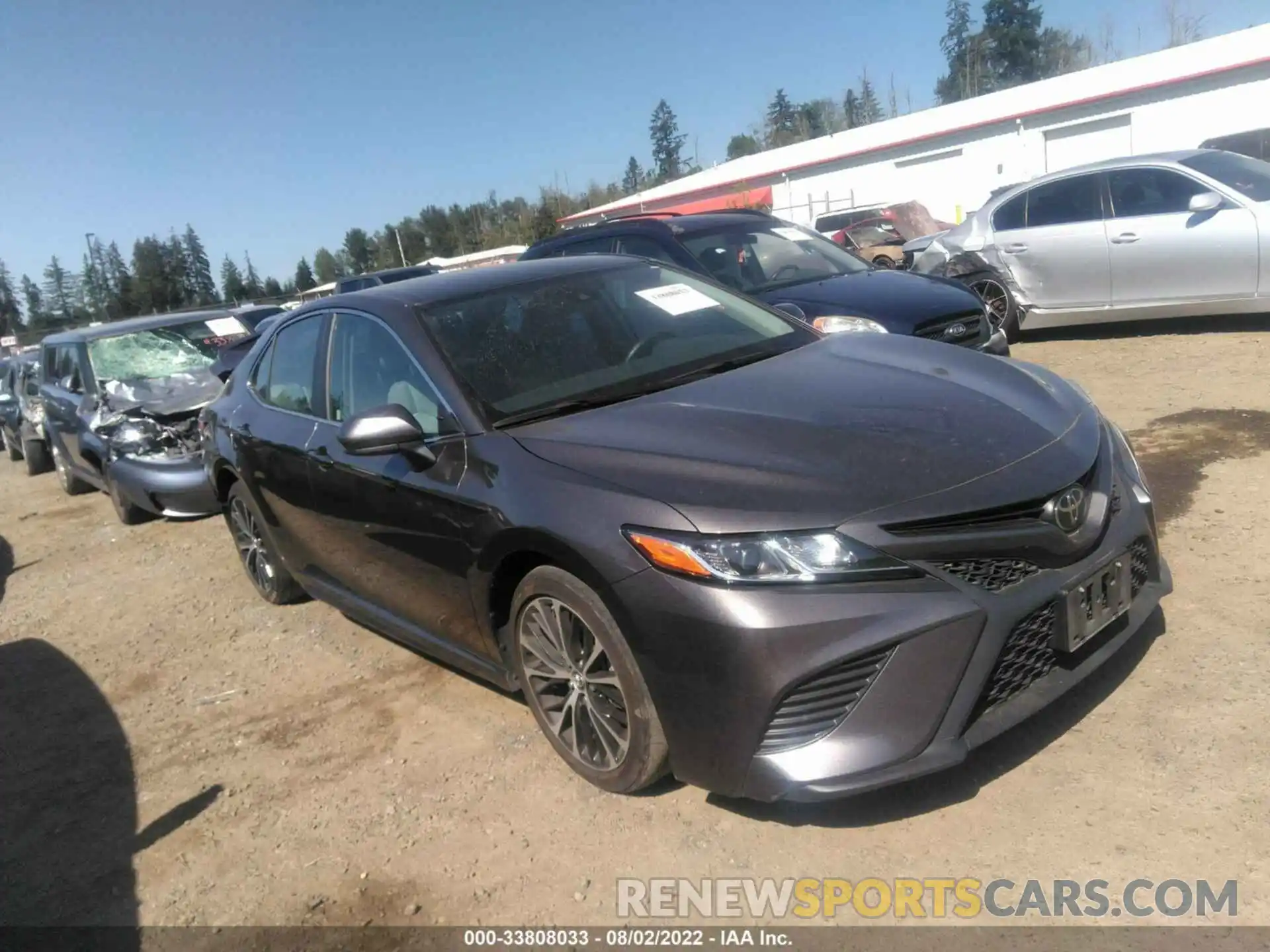 1 Photograph of a damaged car 4T1B11HK3KU278738 TOYOTA CAMRY 2019