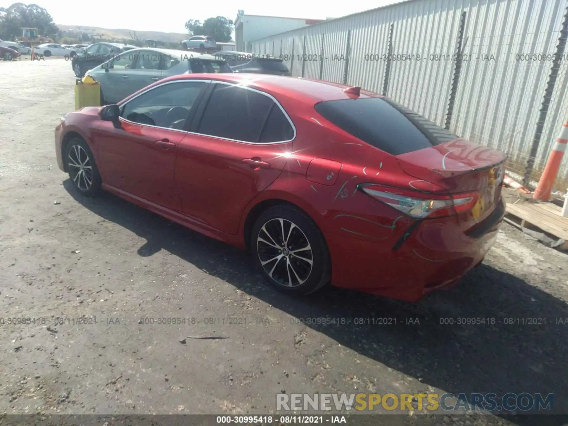 3 Photograph of a damaged car 4T1B11HK3KU278822 TOYOTA CAMRY 2019