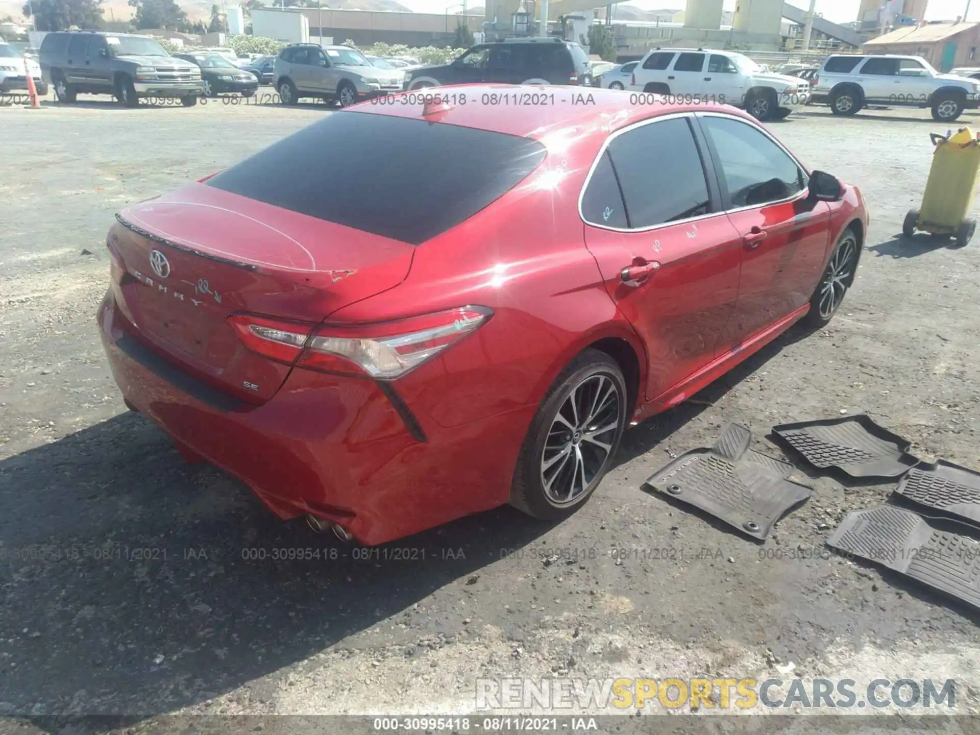 4 Photograph of a damaged car 4T1B11HK3KU278822 TOYOTA CAMRY 2019