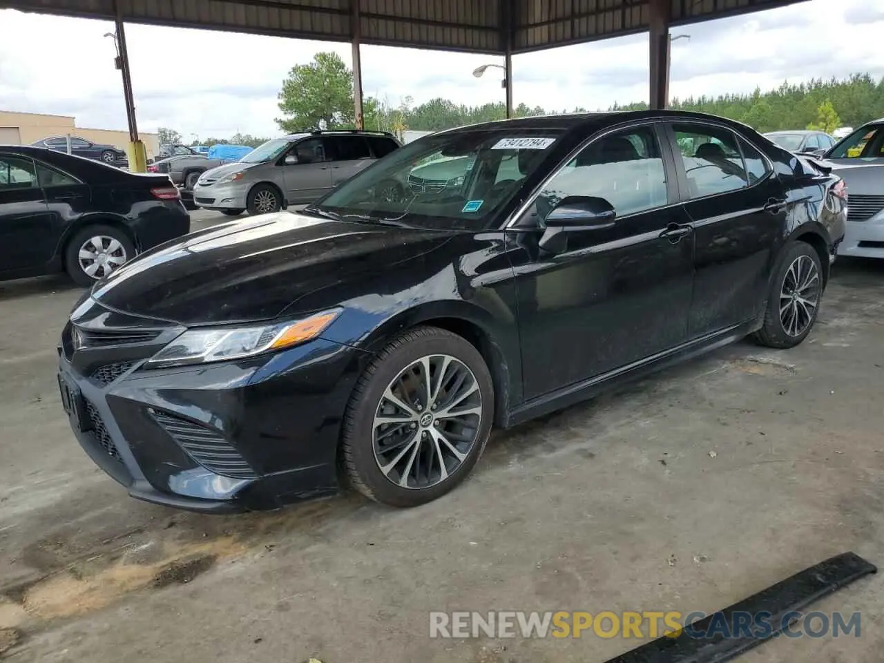 1 Photograph of a damaged car 4T1B11HK3KU280151 TOYOTA CAMRY 2019