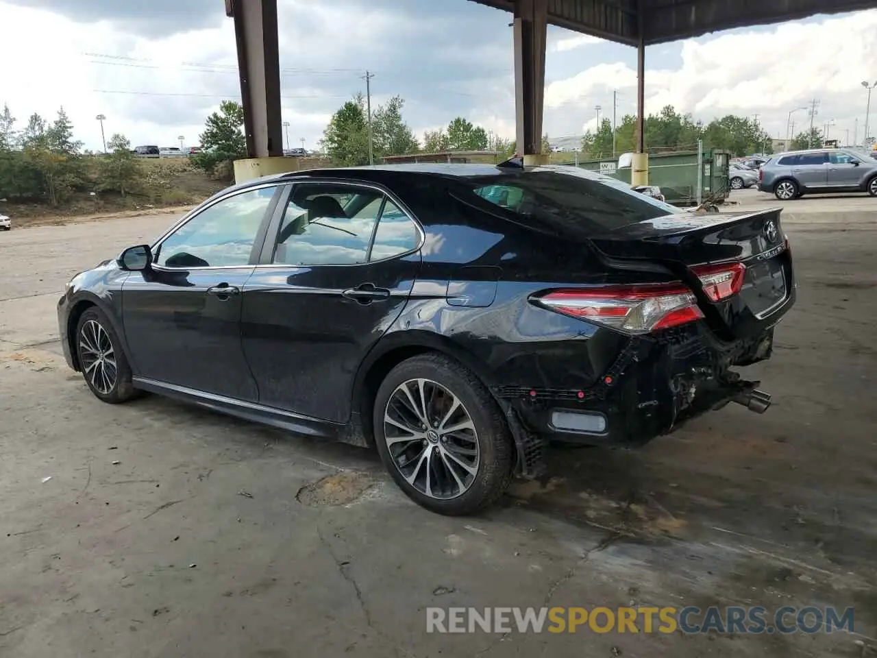 2 Photograph of a damaged car 4T1B11HK3KU280151 TOYOTA CAMRY 2019