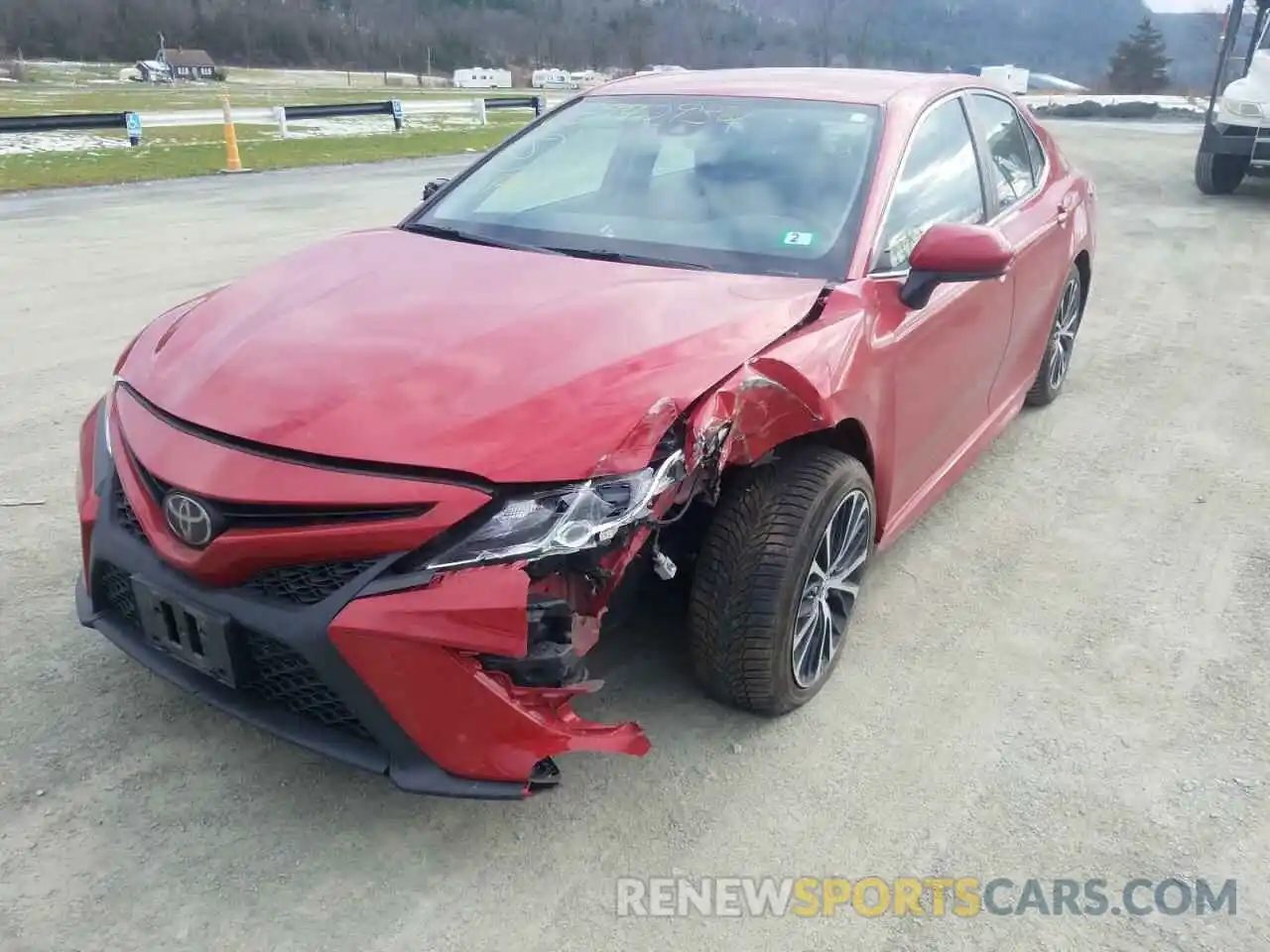 1 Photograph of a damaged car 4T1B11HK3KU281073 TOYOTA CAMRY 2019