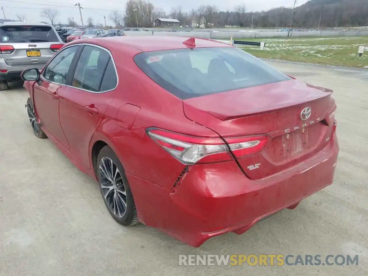 2 Photograph of a damaged car 4T1B11HK3KU281073 TOYOTA CAMRY 2019