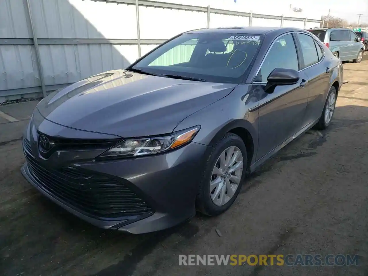 2 Photograph of a damaged car 4T1B11HK3KU284457 TOYOTA CAMRY 2019