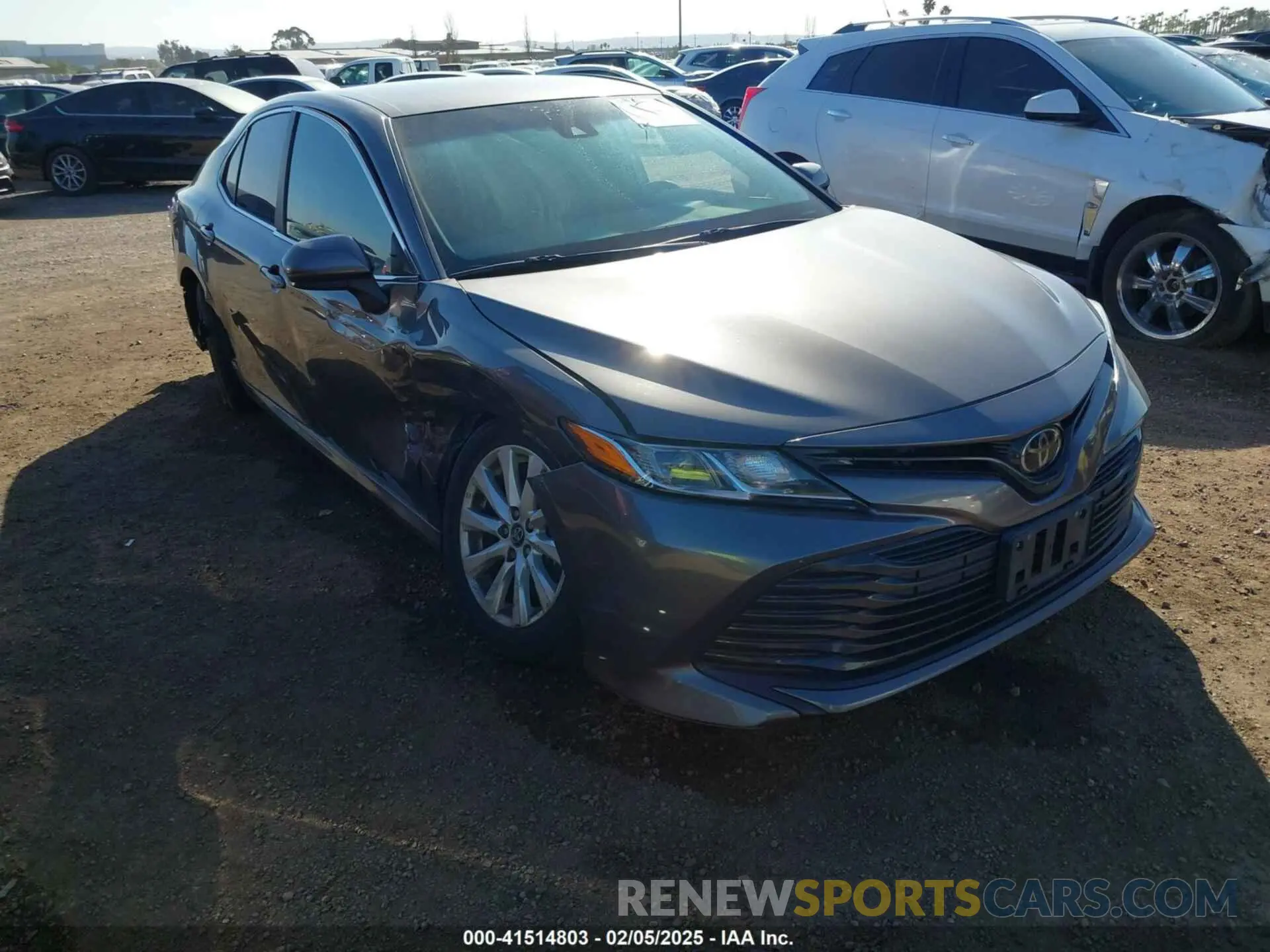 1 Photograph of a damaged car 4T1B11HK3KU284894 TOYOTA CAMRY 2019