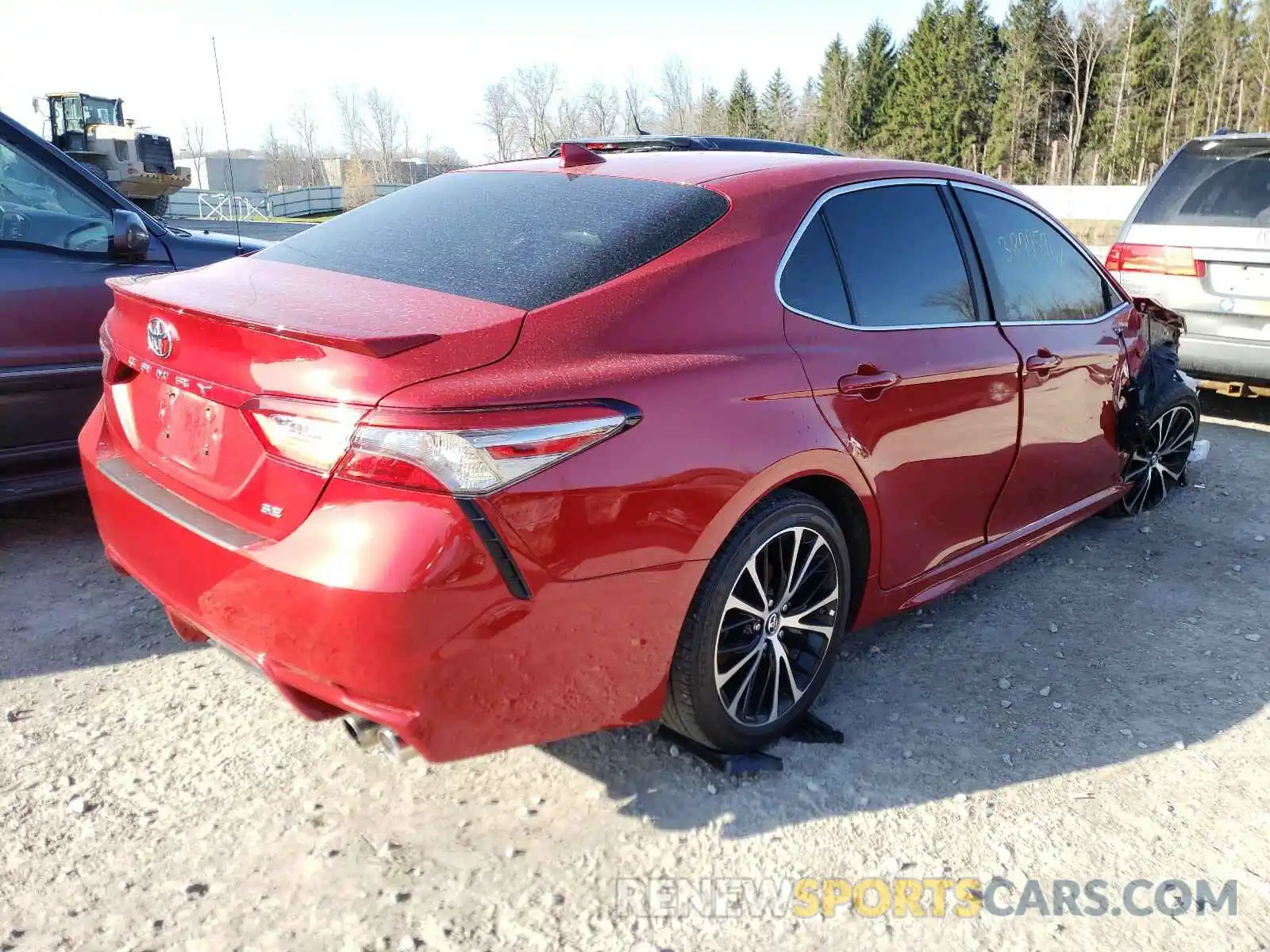 4 Photograph of a damaged car 4T1B11HK3KU292428 TOYOTA CAMRY 2019