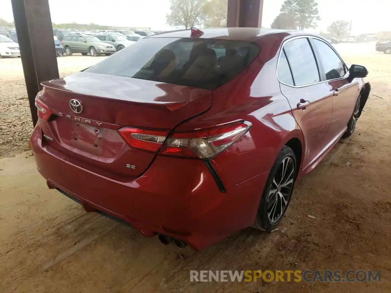 4 Photograph of a damaged car 4T1B11HK3KU293322 TOYOTA CAMRY 2019