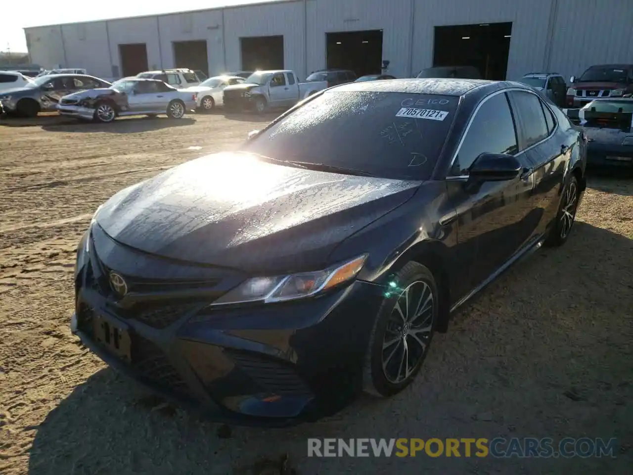 2 Photograph of a damaged car 4T1B11HK3KU299508 TOYOTA CAMRY 2019