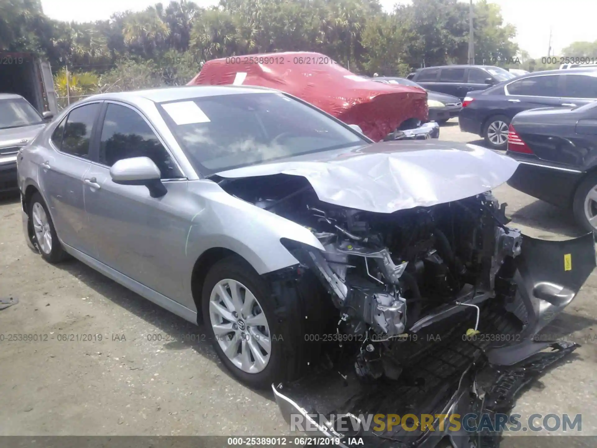 6 Photograph of a damaged car 4T1B11HK3KU684180 TOYOTA CAMRY 2019