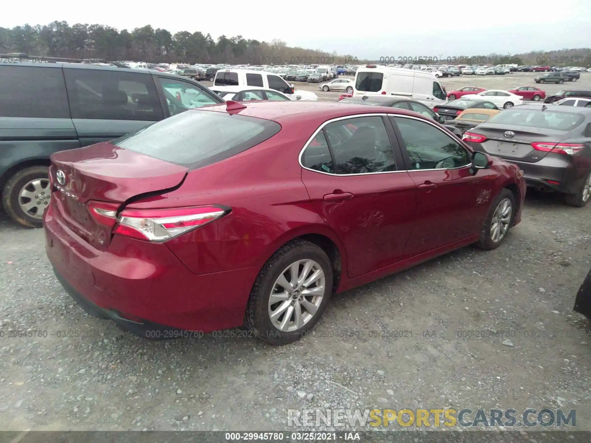 4 Photograph of a damaged car 4T1B11HK3KU684289 TOYOTA CAMRY 2019