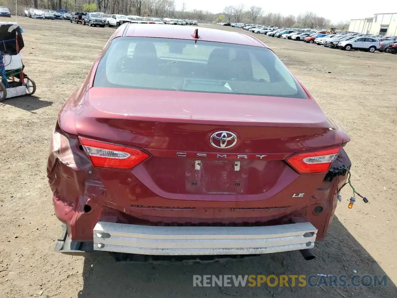 6 Photograph of a damaged car 4T1B11HK3KU684714 TOYOTA CAMRY 2019