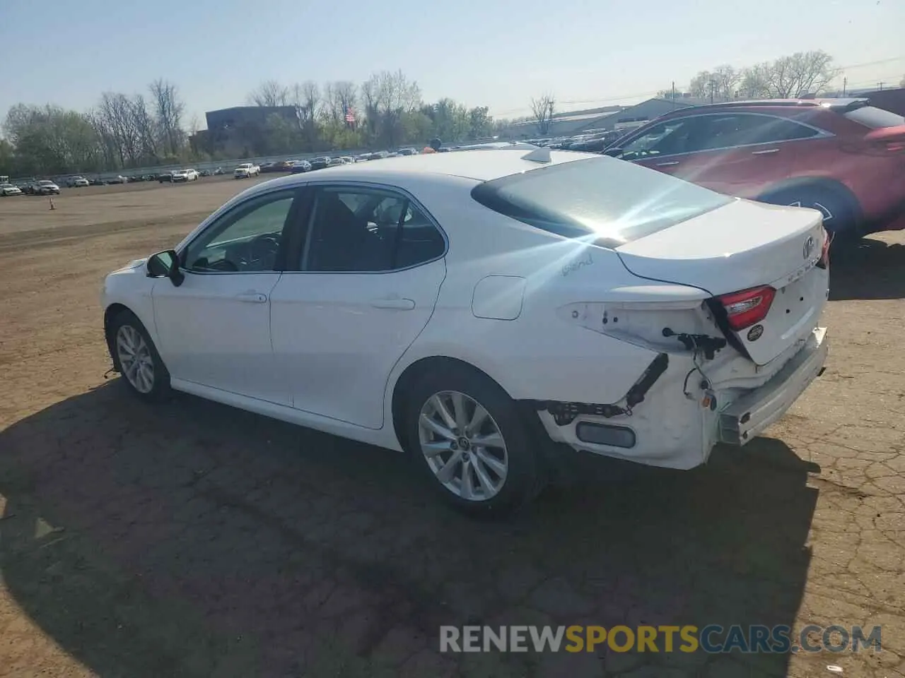 2 Photograph of a damaged car 4T1B11HK3KU684728 TOYOTA CAMRY 2019
