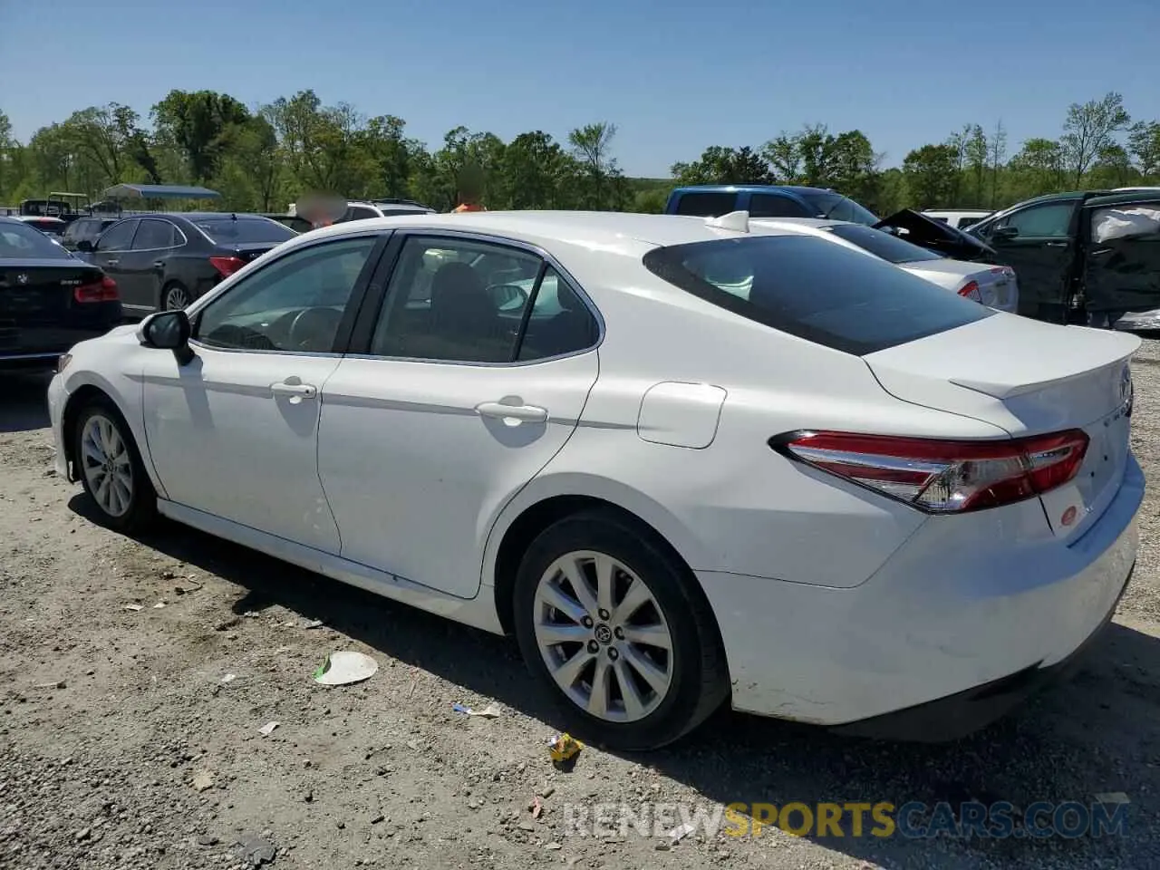 2 Photograph of a damaged car 4T1B11HK3KU687581 TOYOTA CAMRY 2019