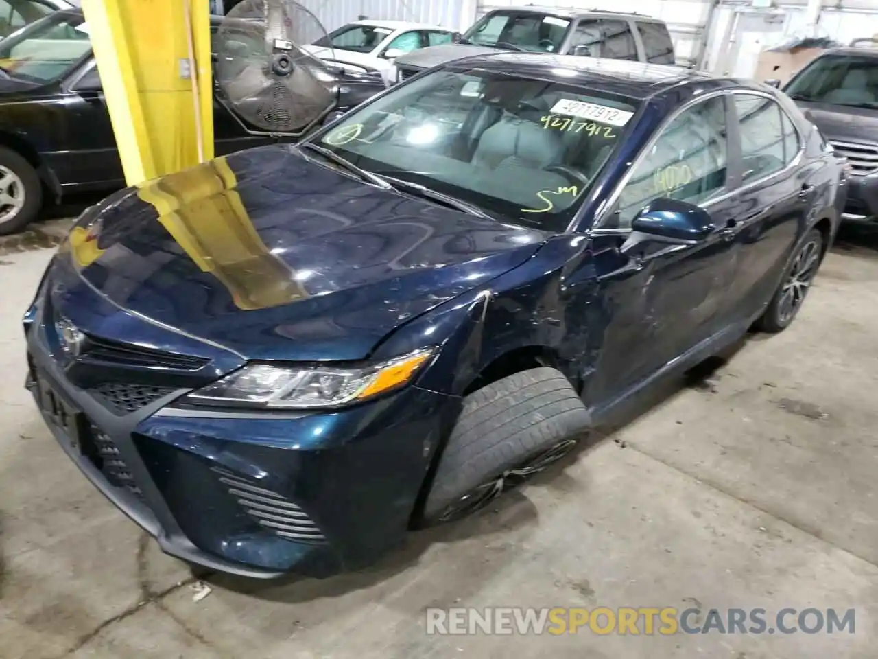 2 Photograph of a damaged car 4T1B11HK3KU688763 TOYOTA CAMRY 2019