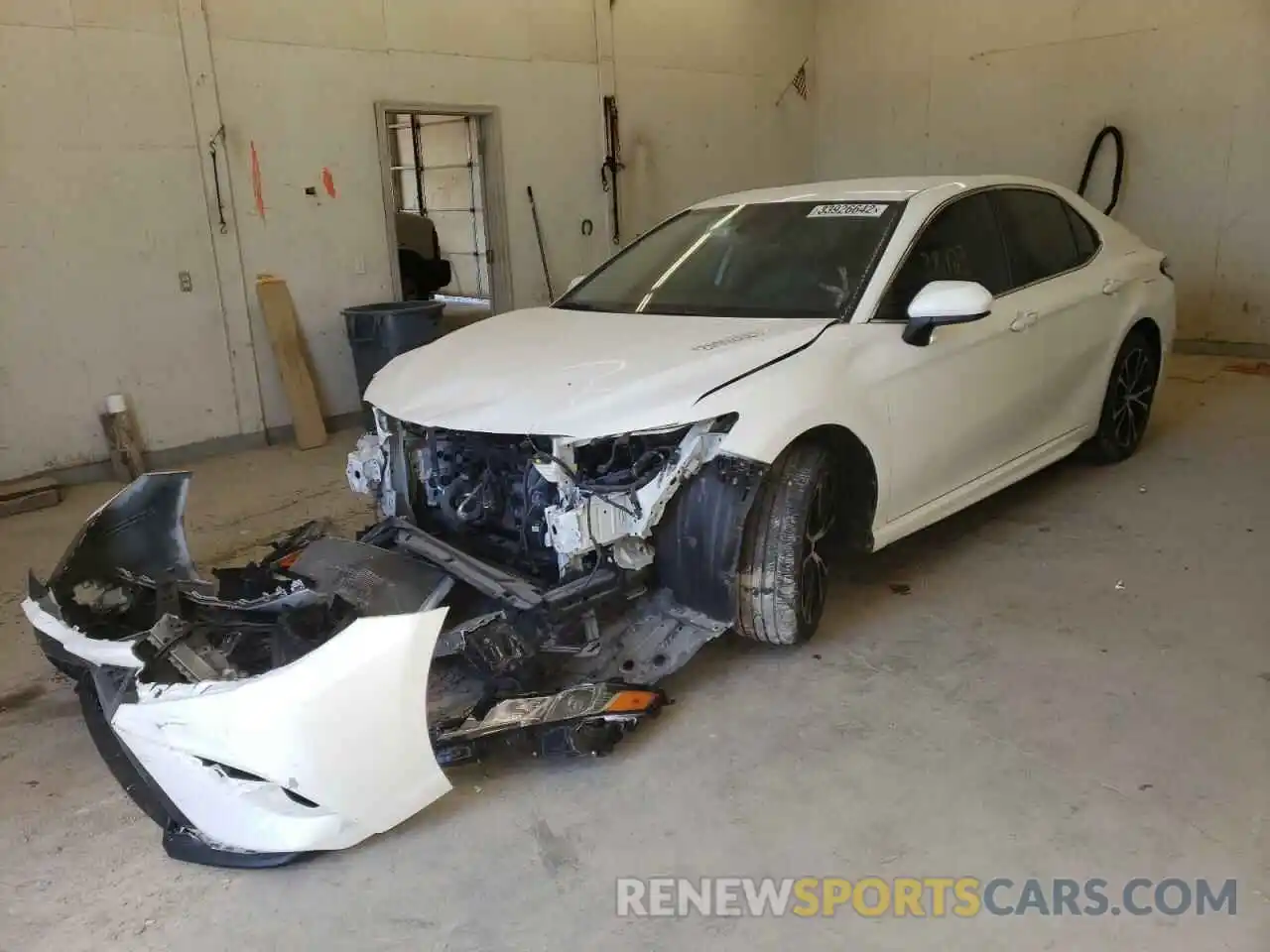 2 Photograph of a damaged car 4T1B11HK3KU691372 TOYOTA CAMRY 2019