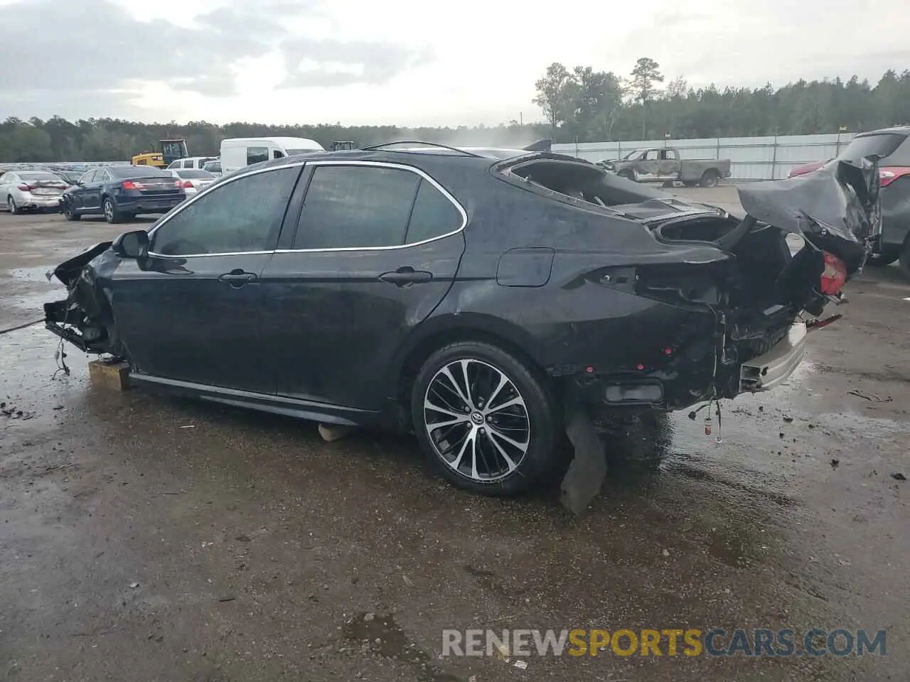 2 Photograph of a damaged car 4T1B11HK3KU693297 TOYOTA CAMRY 2019