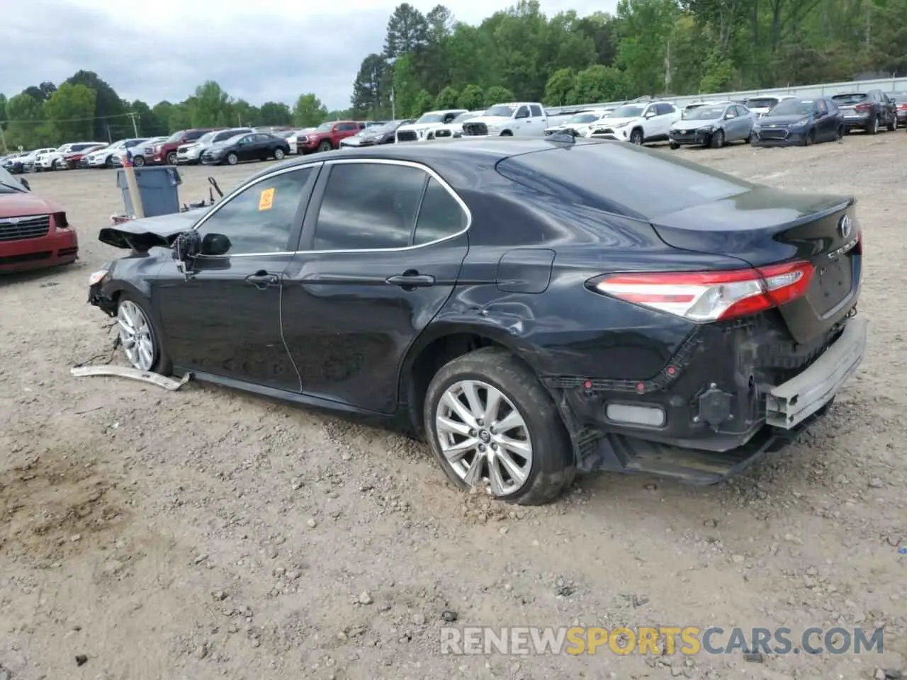 2 Photograph of a damaged car 4T1B11HK3KU696443 TOYOTA CAMRY 2019