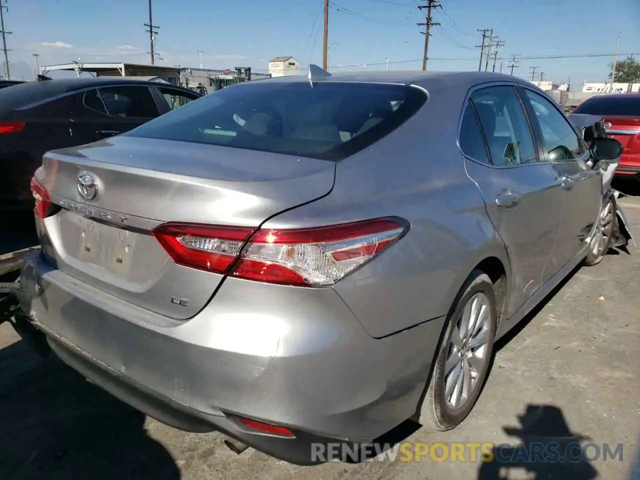 4 Photograph of a damaged car 4T1B11HK3KU700491 TOYOTA CAMRY 2019