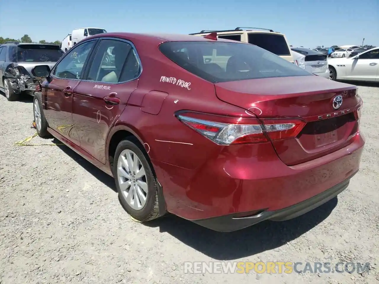 3 Photograph of a damaged car 4T1B11HK3KU700765 TOYOTA CAMRY 2019