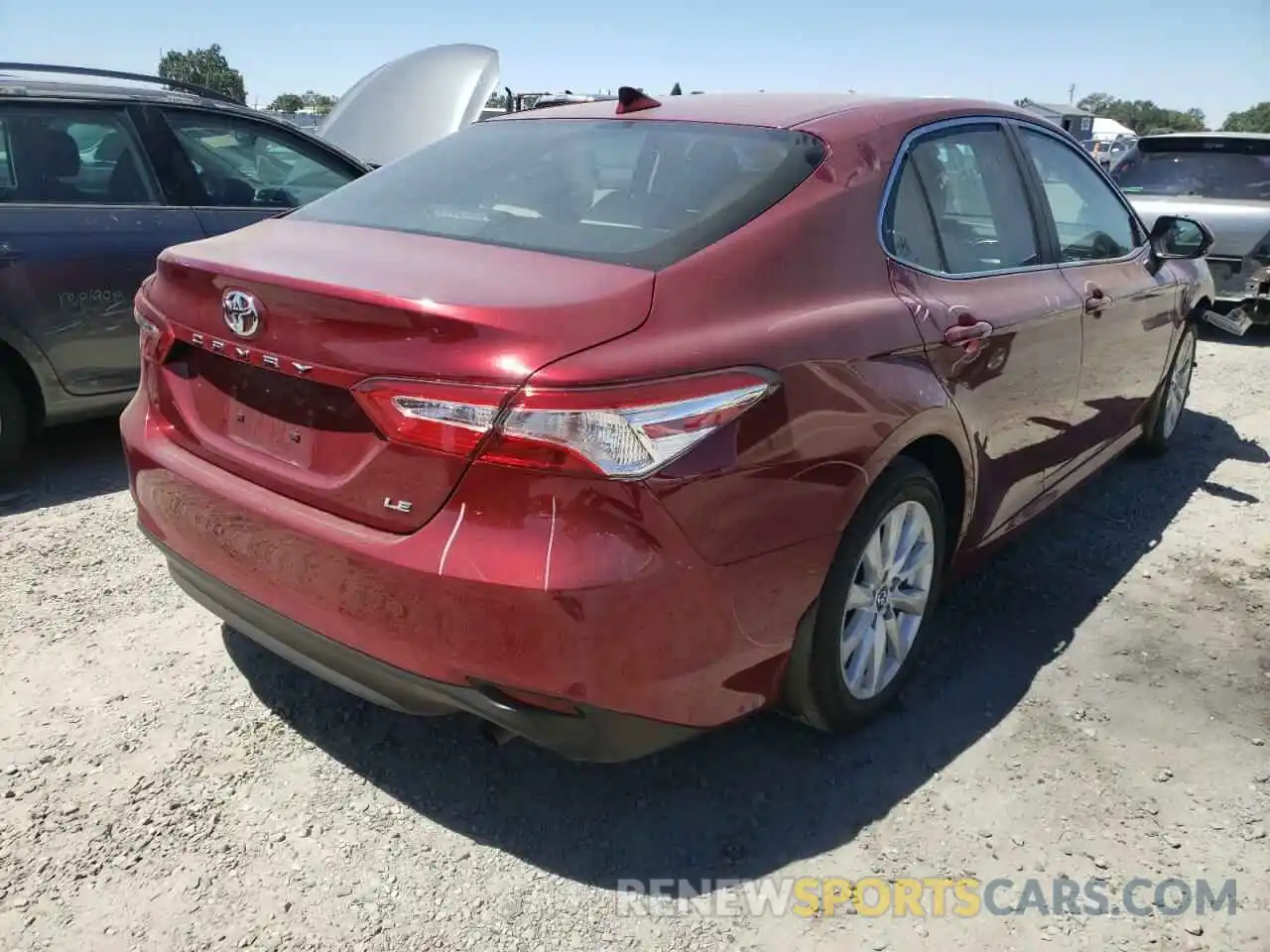 4 Photograph of a damaged car 4T1B11HK3KU700765 TOYOTA CAMRY 2019