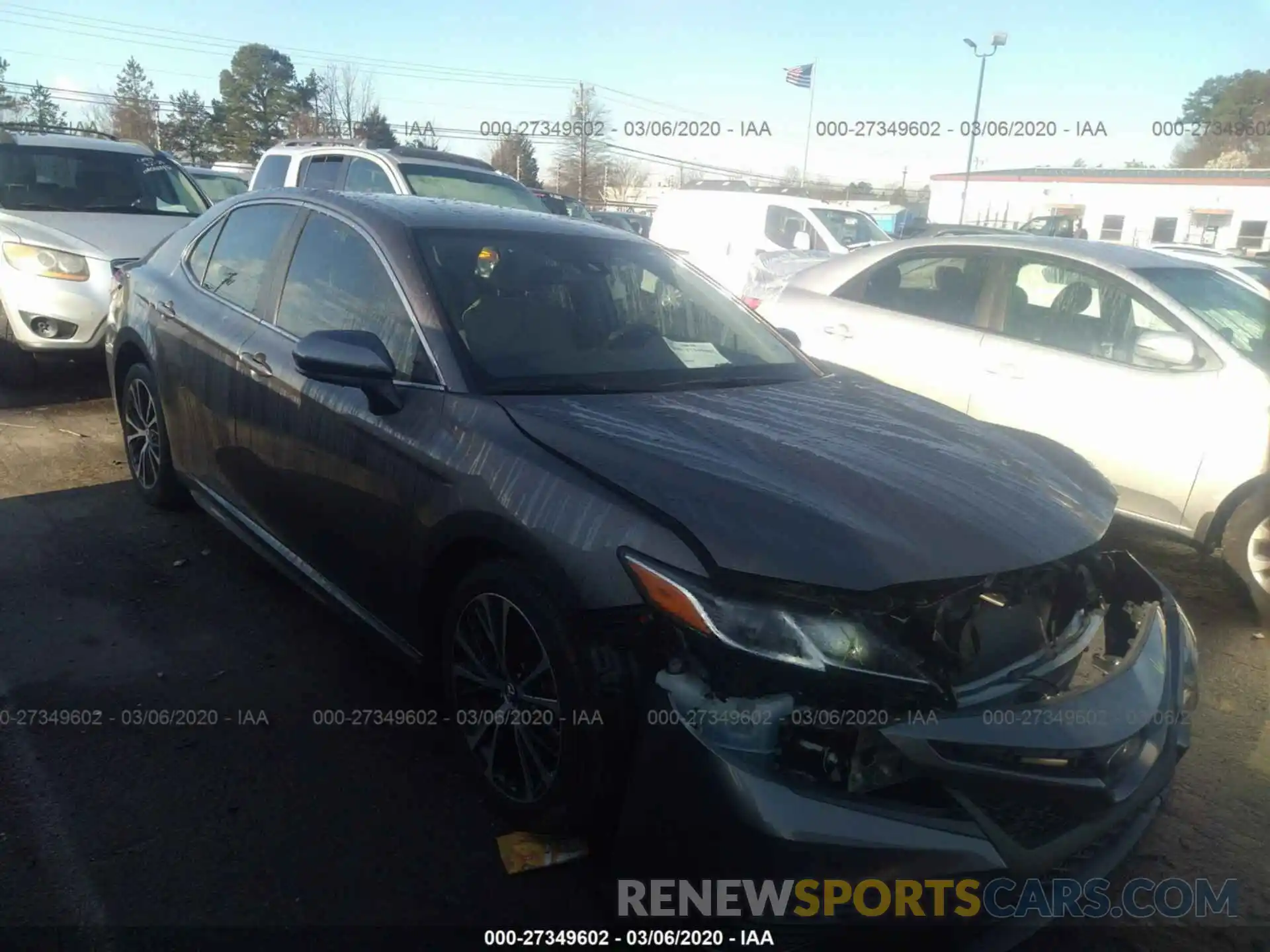 1 Photograph of a damaged car 4T1B11HK3KU705139 TOYOTA CAMRY 2019