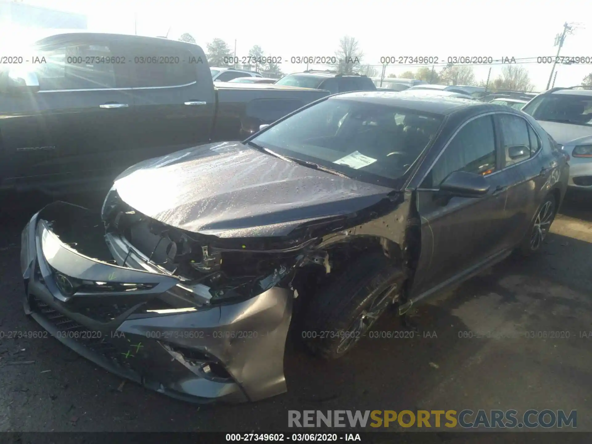 2 Photograph of a damaged car 4T1B11HK3KU705139 TOYOTA CAMRY 2019