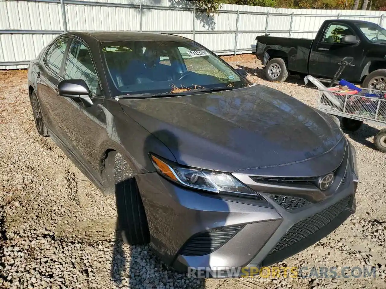 1 Photograph of a damaged car 4T1B11HK3KU705173 TOYOTA CAMRY 2019