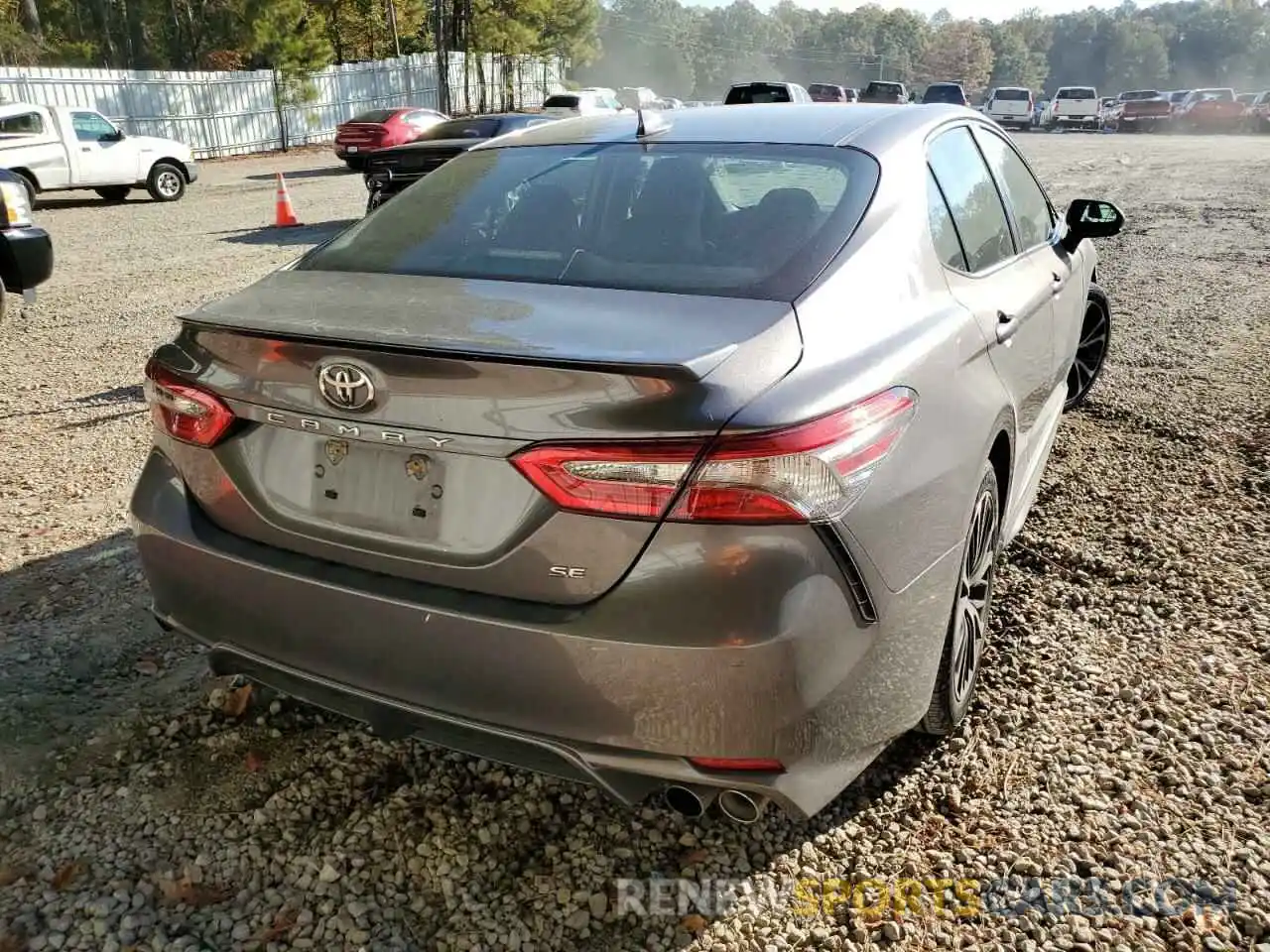 4 Photograph of a damaged car 4T1B11HK3KU705173 TOYOTA CAMRY 2019