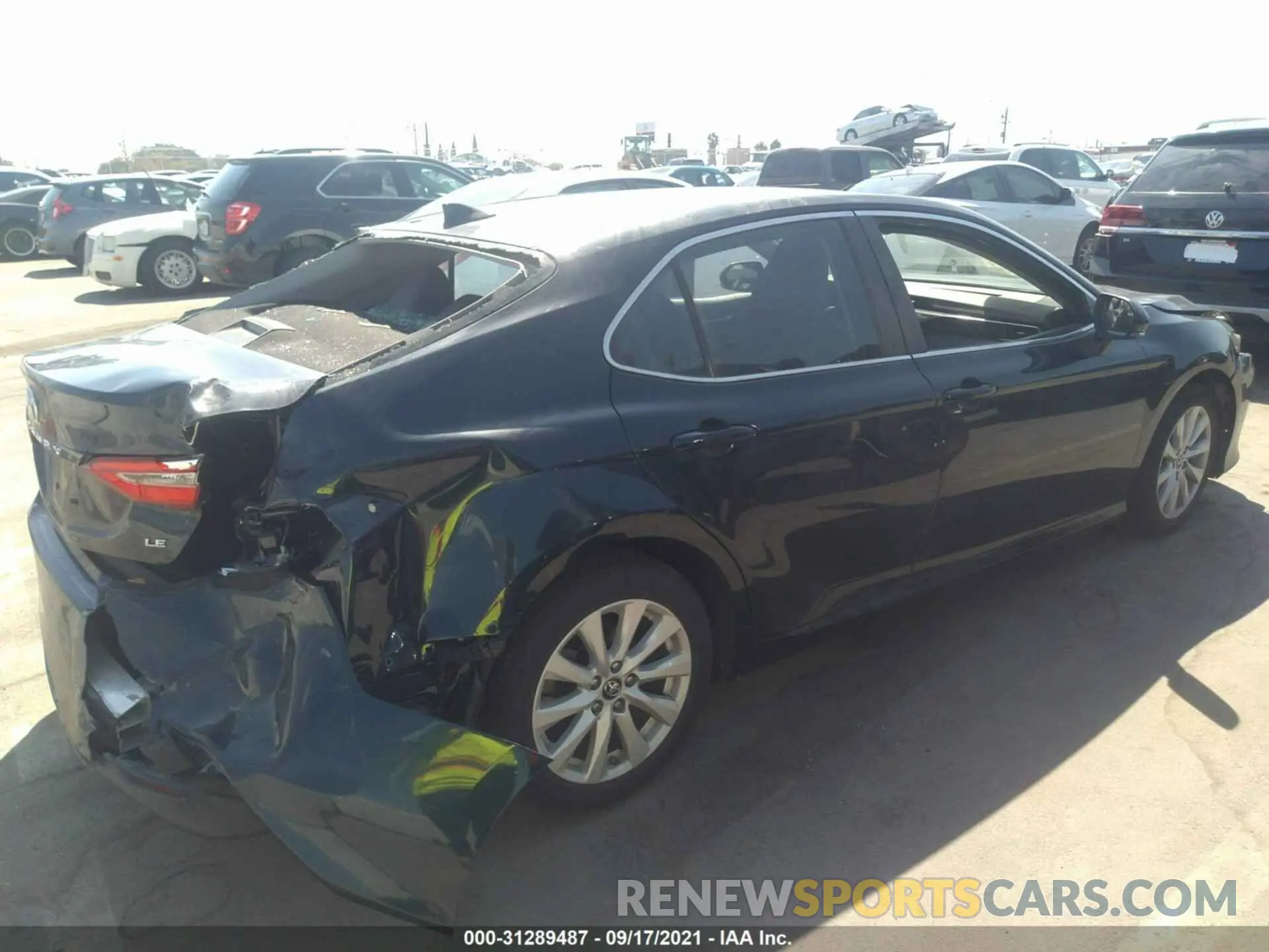 4 Photograph of a damaged car 4T1B11HK3KU709384 TOYOTA CAMRY 2019