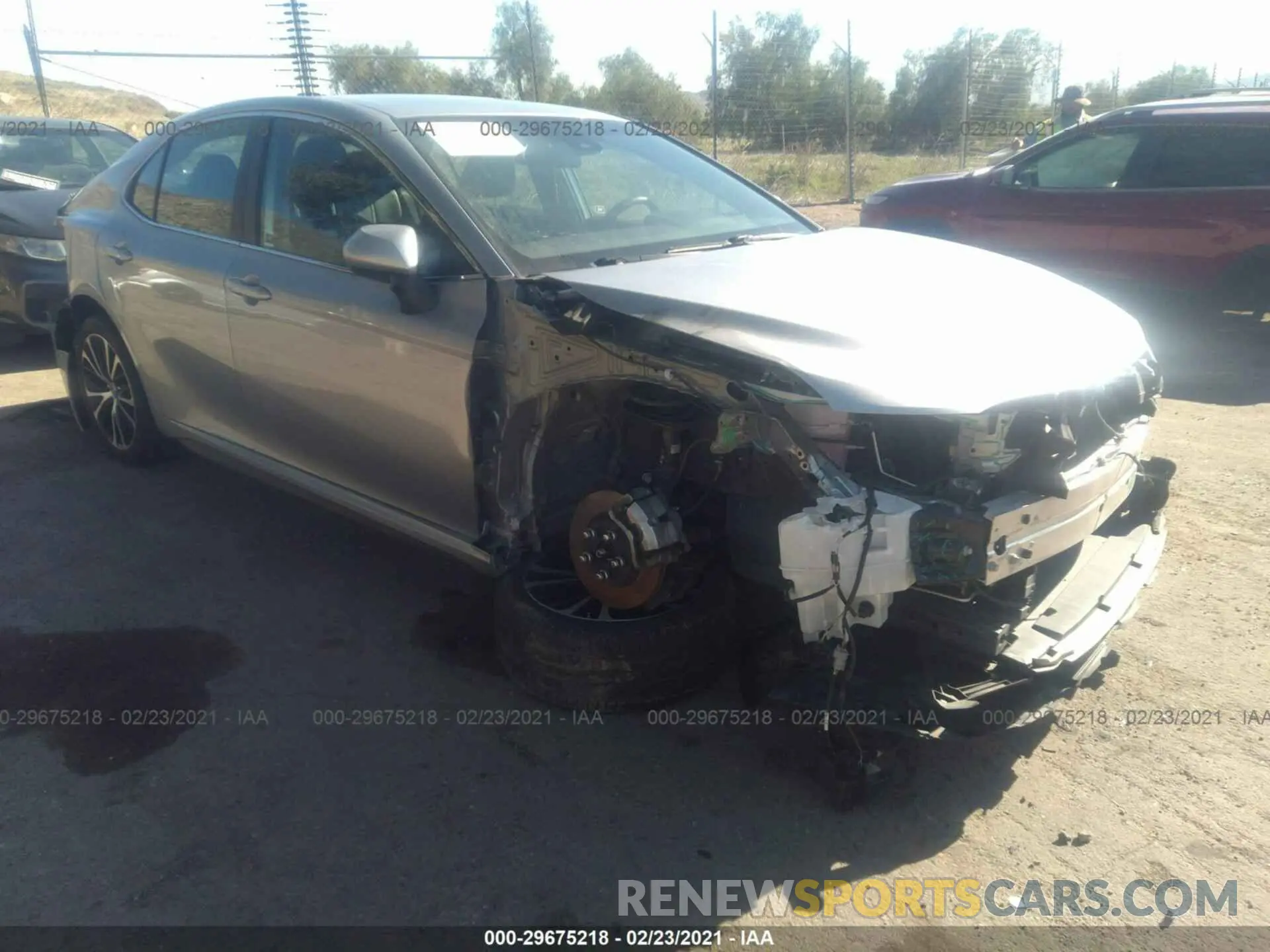 1 Photograph of a damaged car 4T1B11HK3KU710180 TOYOTA CAMRY 2019