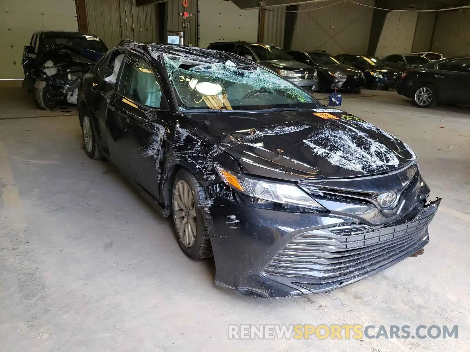 1 Photograph of a damaged car 4T1B11HK3KU710938 TOYOTA CAMRY 2019