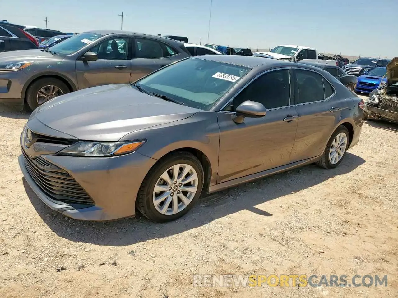 1 Photograph of a damaged car 4T1B11HK3KU711250 TOYOTA CAMRY 2019