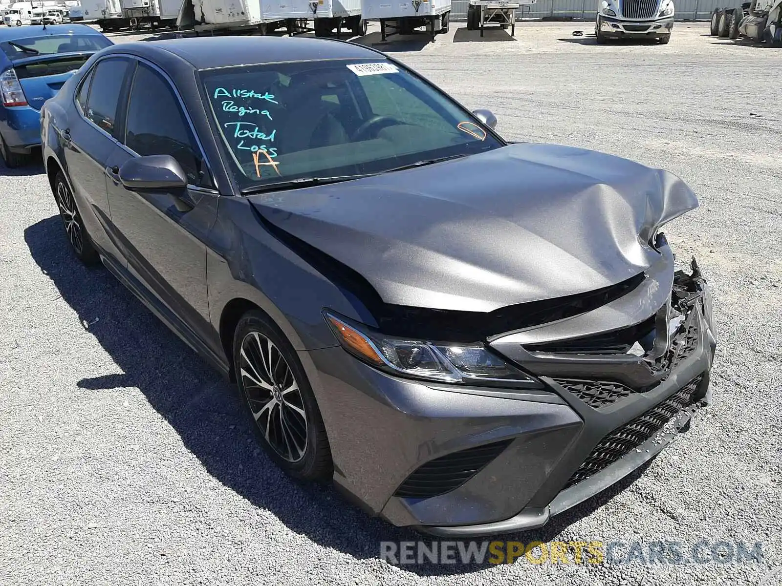 1 Photograph of a damaged car 4T1B11HK3KU714696 TOYOTA CAMRY 2019