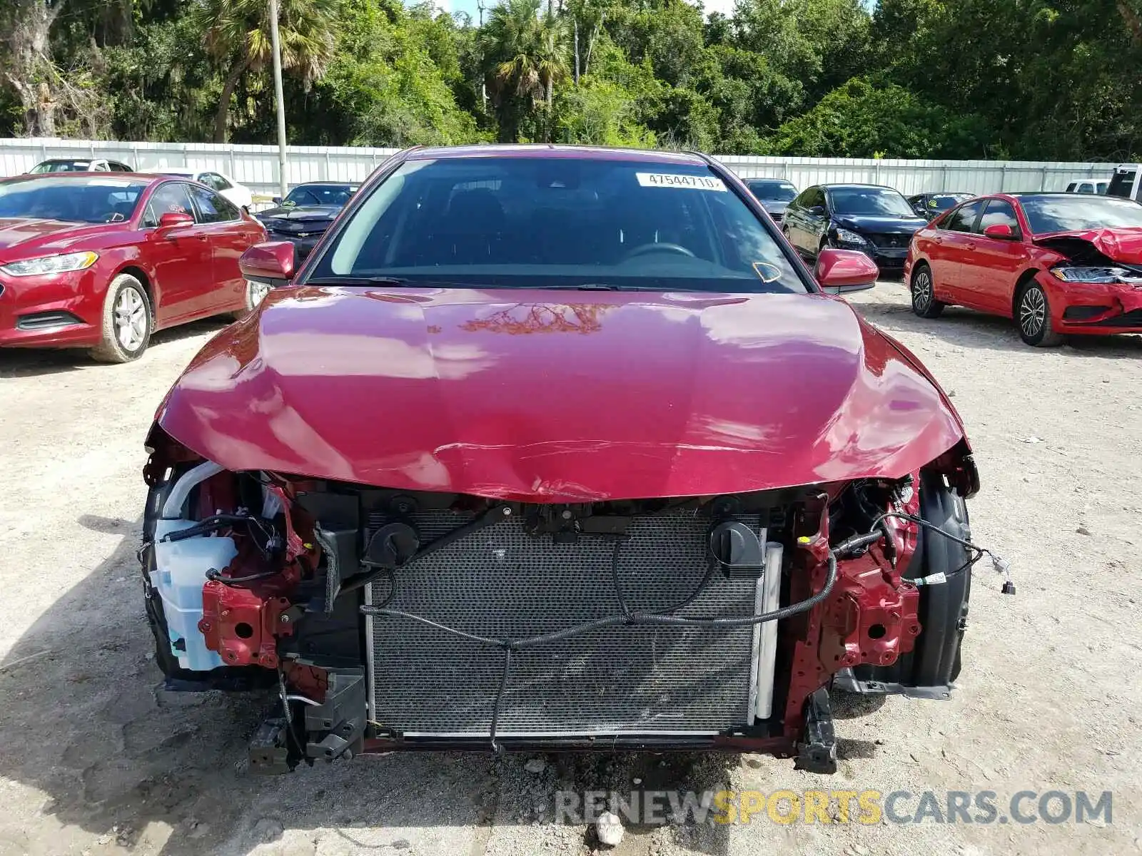 9 Photograph of a damaged car 4T1B11HK3KU714729 TOYOTA CAMRY 2019