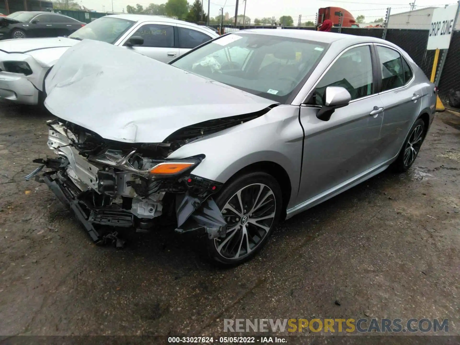 2 Photograph of a damaged car 4T1B11HK3KU715587 TOYOTA CAMRY 2019